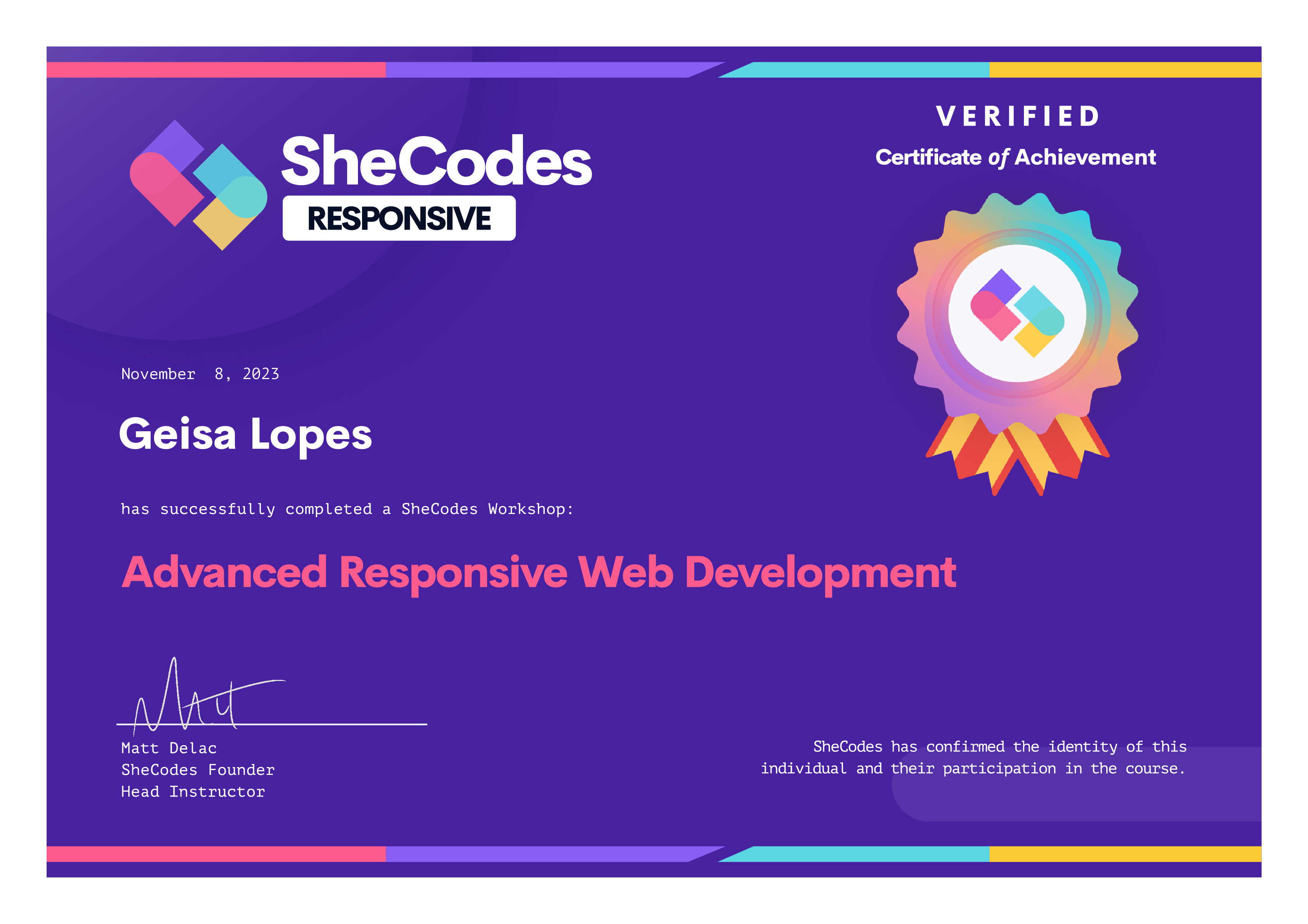 Responsive Certification